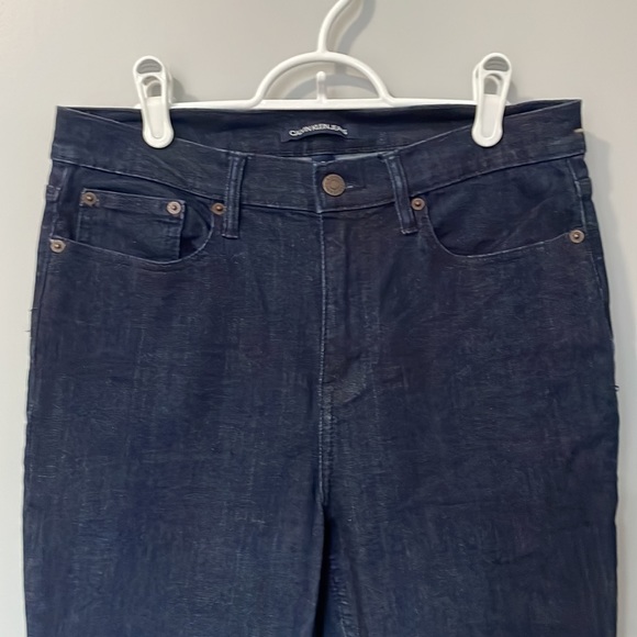 Calvin Klein High Rise Skinny Dark Wash Jeans - Picture 2 of 7